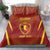 Custom Belgium Football Bedding Set Royal Belgian 1895 with Map Style LT9 - Wonder Print Shop