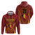 Custom Belgium Football Hoodie Royal Belgian 1895 with Map Style - Wonder Print Shop