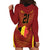 Custom Belgium Football Hoodie Dress Royal Belgian 1895 with Map Style - Wonder Print Shop