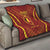 Custom Belgium Football Quilt Royal Belgian 1895 with Map Style