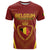 Custom Belgium Football T Shirt Royal Belgian 1895 with Map Style - Wonder Print Shop