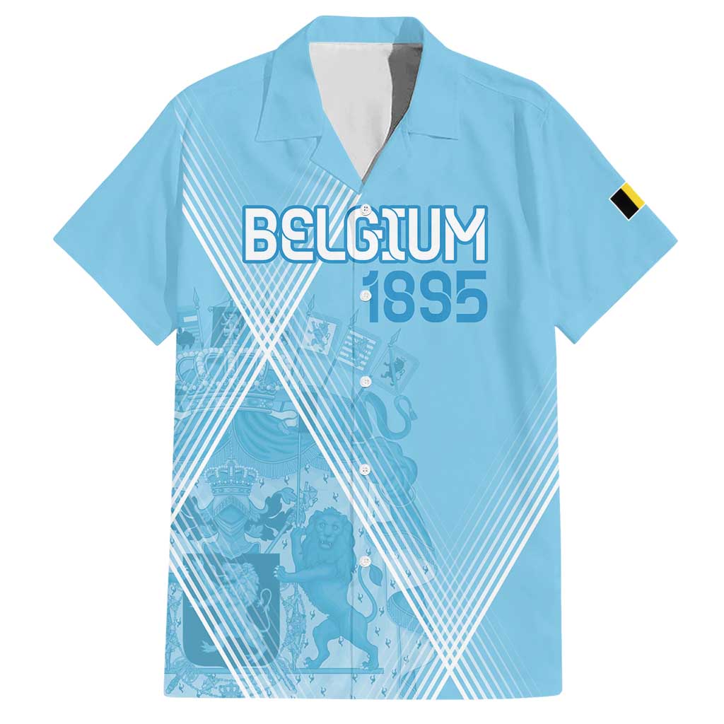 Custom Belgium 1895 Football Hawaiian Shirt De Rode Duivels Come Together - Wonder Print Shop