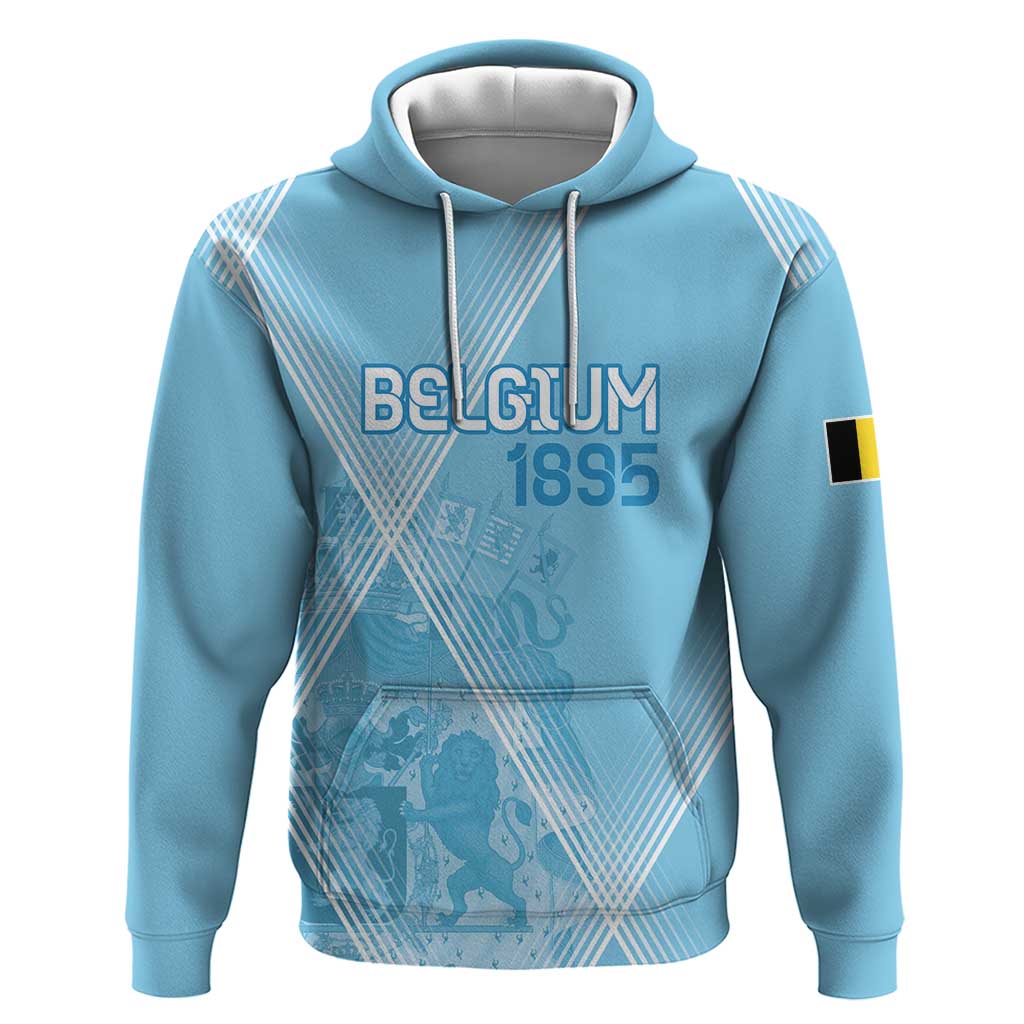 Custom Belgium 1895 Football Hoodie De Rode Duivels Come Together - Wonder Print Shop