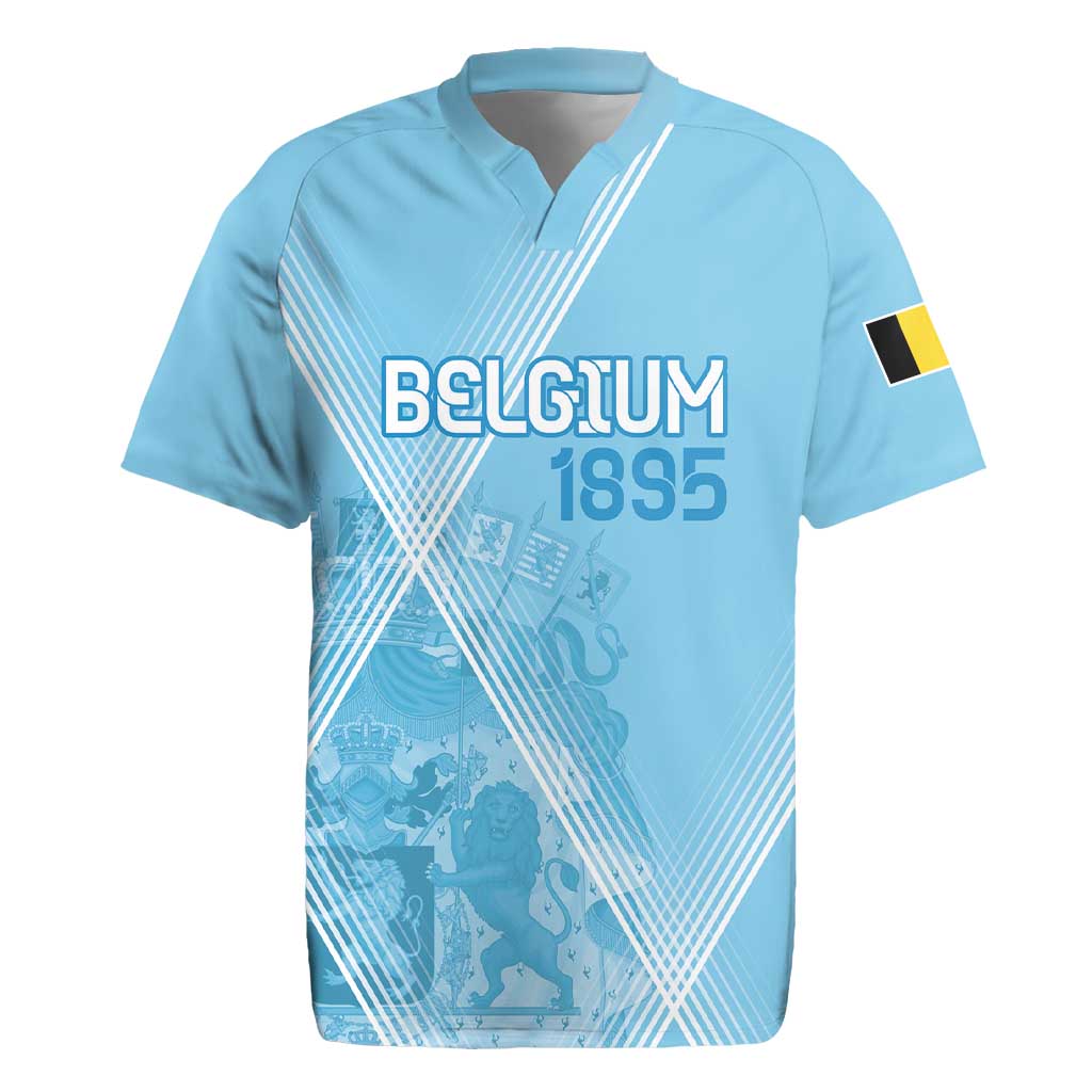 Custom Belgium 1895 Football Rugby Jersey De Rode Duivels Come Together - Wonder Print Shop