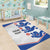 Custom England Football Area Rug Simple Triple Lions LT9 - Wonder Print Shop