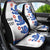 Custom England Football Car Seat Cover Simple Triple Lions LT9 - Wonder Print Shop