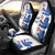 Custom England Football Car Seat Cover Simple Triple Lions LT9 - Wonder Print Shop