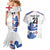 Custom England Football Couples Matching Mermaid Dress and Hawaiian Shirt Simple Triple Lions LT9 - Wonder Print Shop