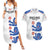 Custom England Football Couples Matching Summer Maxi Dress and Hawaiian Shirt Simple Triple Lions LT9 - Wonder Print Shop