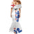 Custom England Football Family Matching Mermaid Dress and Hawaiian Shirt Simple Triple Lions LT9 - Wonder Print Shop