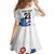 Custom England Football Family Matching Off Shoulder Short Dress and Hawaiian Shirt Simple Triple Lions LT9 - Wonder Print Shop