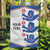 Custom England Football Garden Flag Simple Triple Lions - Wonder Print Shop