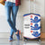 Custom England Football Luggage Cover Simple Triple Lions - Wonder Print Shop