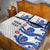 Custom England Football Quilt Bed Set Simple Triple Lions