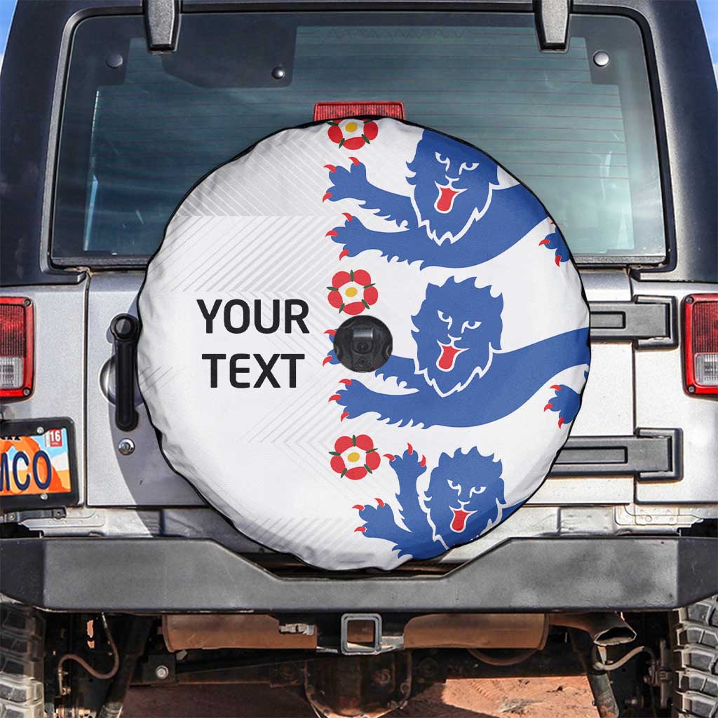 Custom England Football Spare Tire Cover Simple Triple Lions