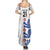 Custom England Football Summer Maxi Dress Simple Triple Lions - Wonder Print Shop