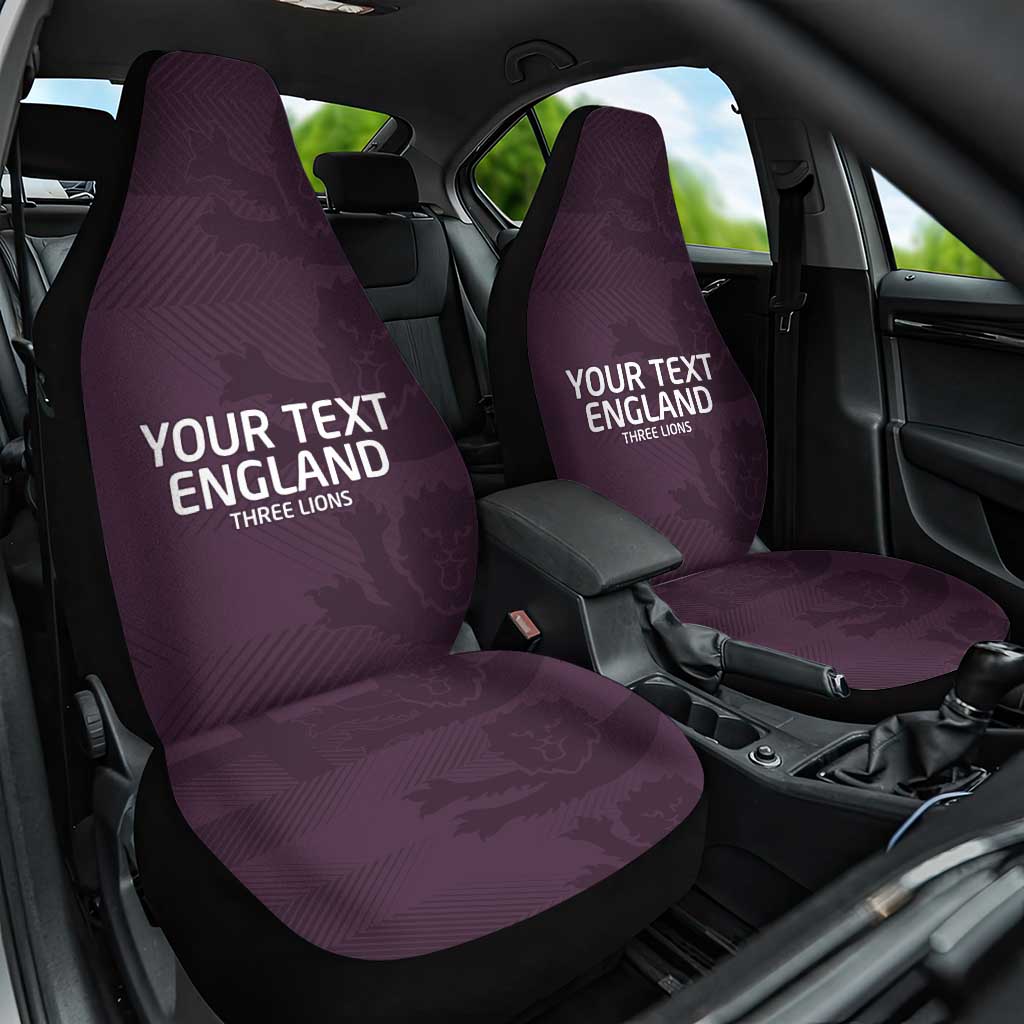 Custom England Football Car Seat Cover Come On Champions LT9 - Wonder Print Shop