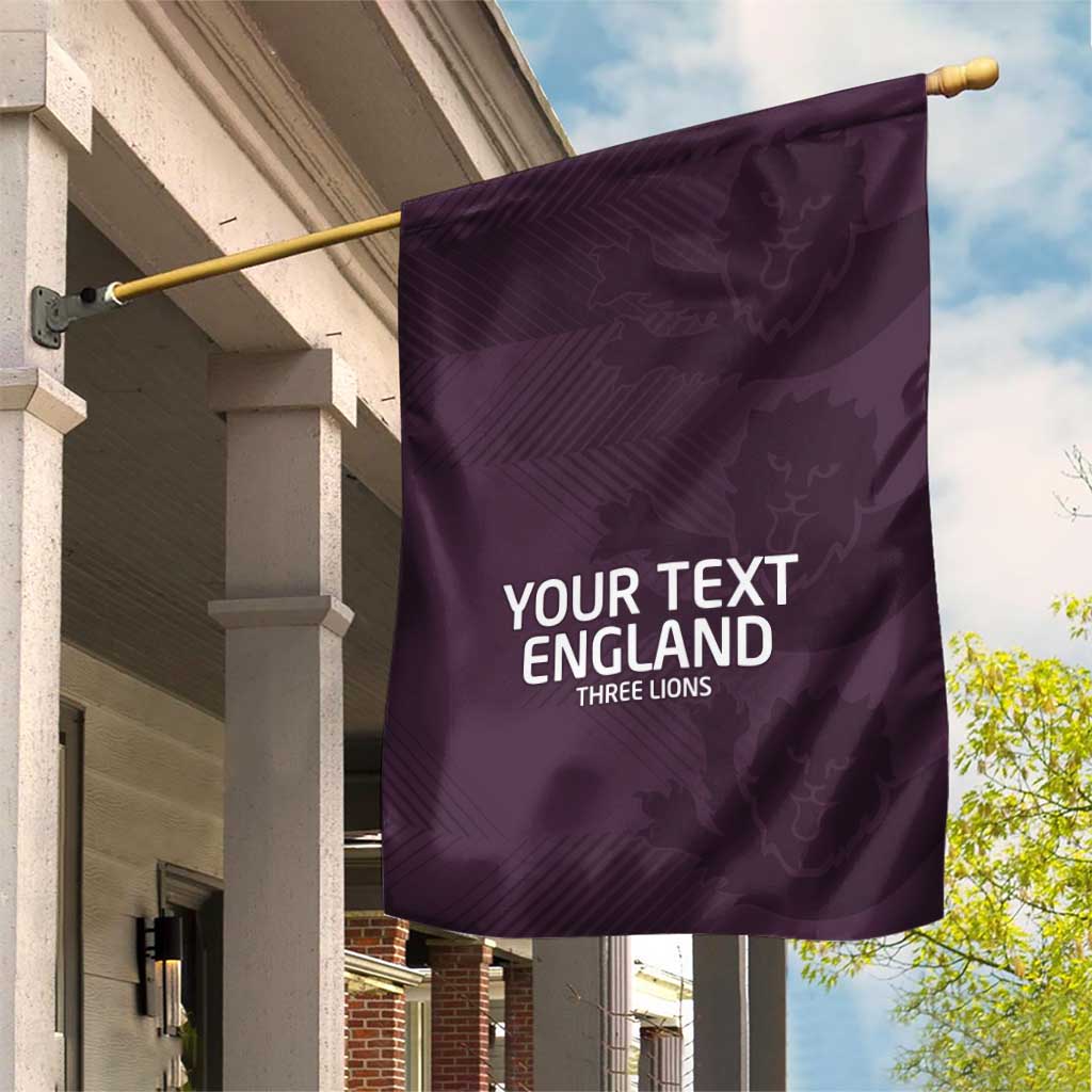 Custom England Football Garden Flag Come On Champions - Wonder Print Shop