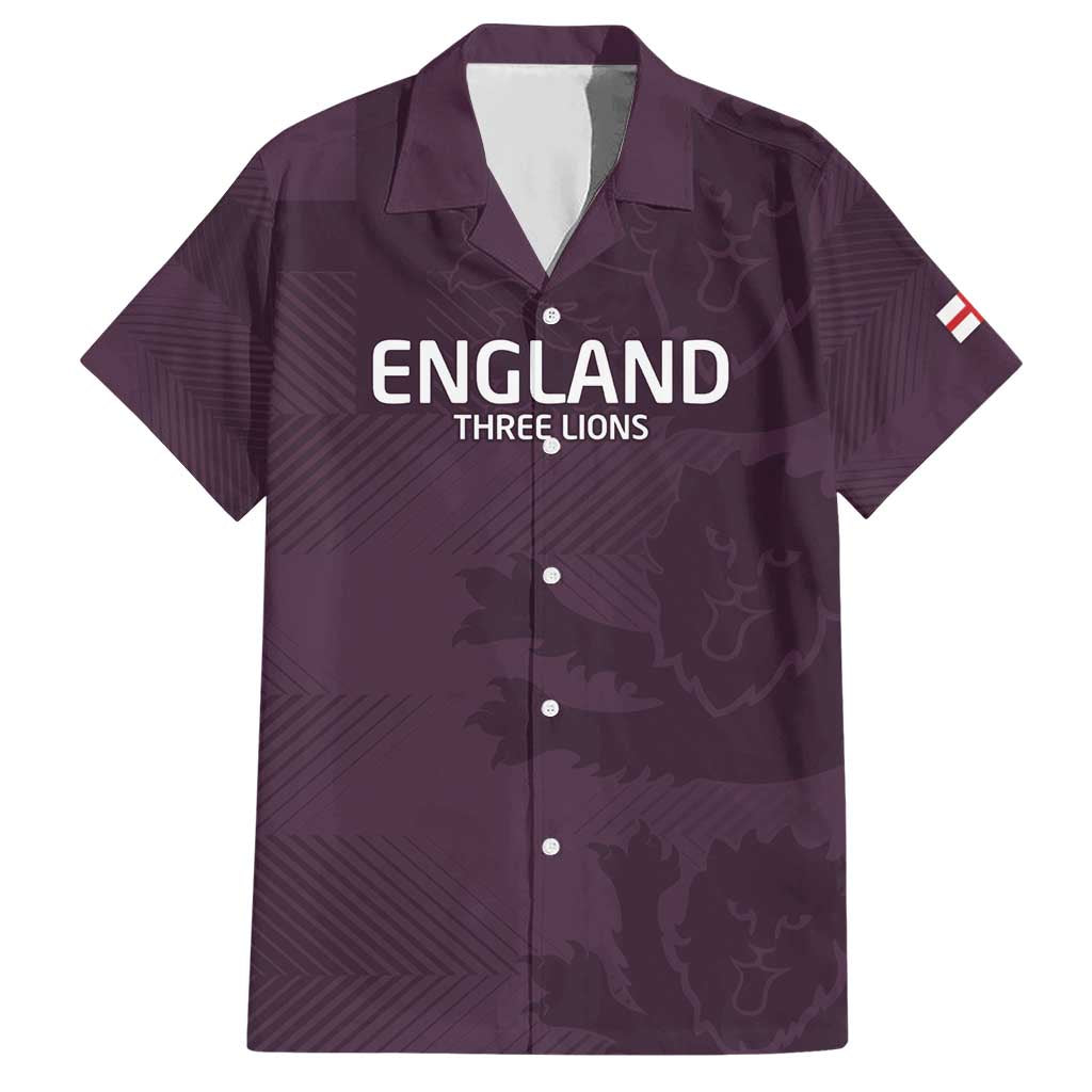 Custom England Football Hawaiian Shirt Come On Champions - Wonder Print Shop