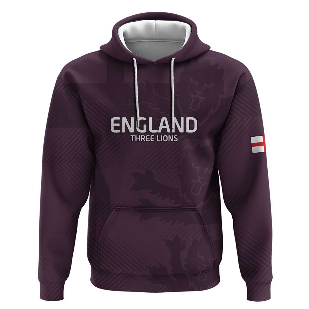 Custom England Football Hoodie Come On Champions - Wonder Print Shop