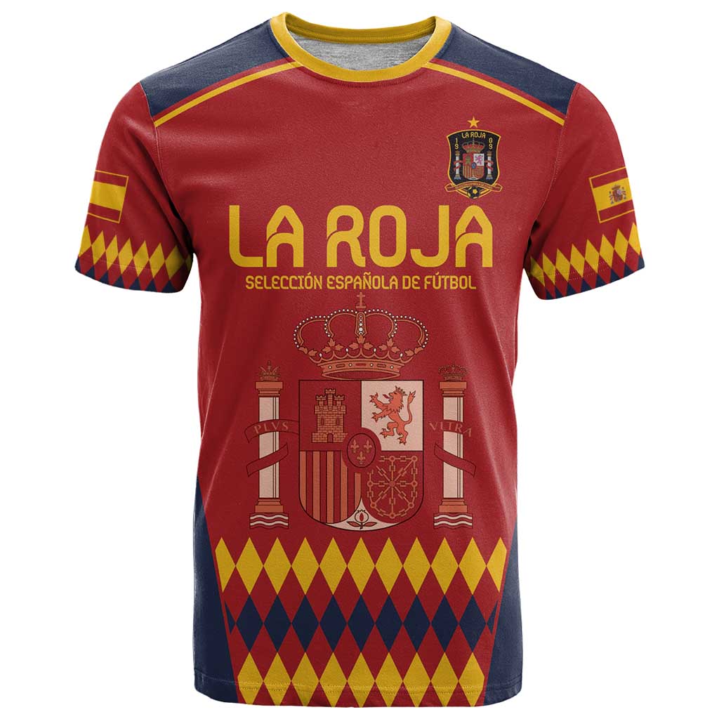 Custom Spain Football T Shirt Come on La Roja