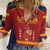 Custom Spain Football Women Casual Shirt Come on La Roja