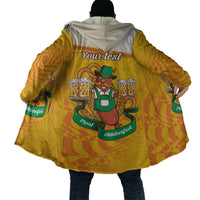 Oktoberfest Bratwurst Hotdog Personalized Cloak Bavarian Pattern Foam Beer Style