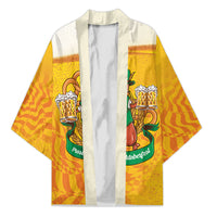 Oktoberfest Bratwurst Hotdog Personalized Kimono Bavarian Pattern Foam Beer Style