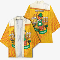 Oktoberfest Bratwurst Hotdog Personalized Kimono Bavarian Pattern Foam Beer Style