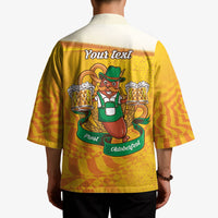 Oktoberfest Bratwurst Hotdog Personalized Kimono Bavarian Pattern Foam Beer Style