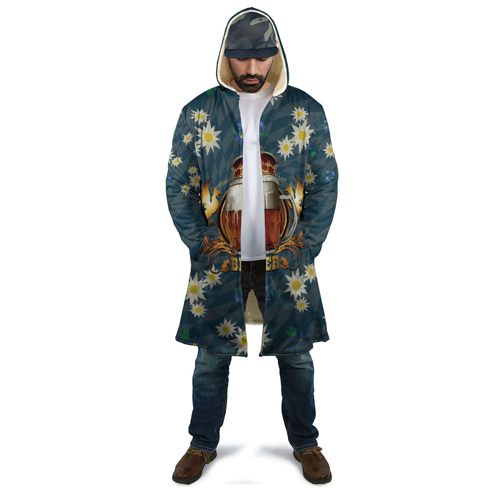Oktoberfest Eagle Beer Prost Cloak Bavarian Polygon Pattern