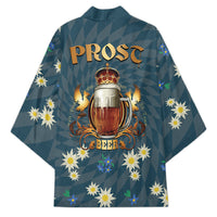Oktoberfest Eagle Beer Prost Kimono Bavarian Polygon Pattern