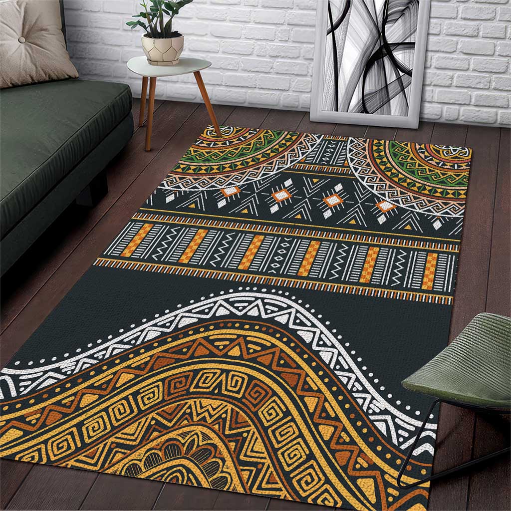 Africa Ethnic Native Pattern Area Rug LT9 - Wonder Print Shop