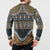 Africa Ethnic Native Pattern Button Sweatshirt LT9 - Wonder Print Shop