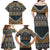 Africa Ethnic Native Pattern Family Matching Off Shoulder Maxi Dress and Hawaiian Shirt LT9 - Wonder Print Shop