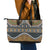 Africa Ethnic Native Pattern Leather Tote Bag