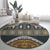 Africa Ethnic Native Pattern Round Carpet