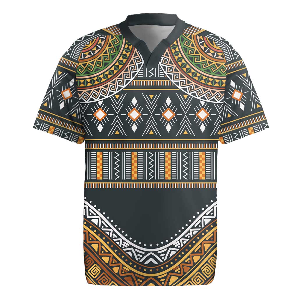 Africa Ethnic Native Pattern Rugby Jersey