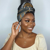 Africa Ethnic Native Pattern Simple Headwrap