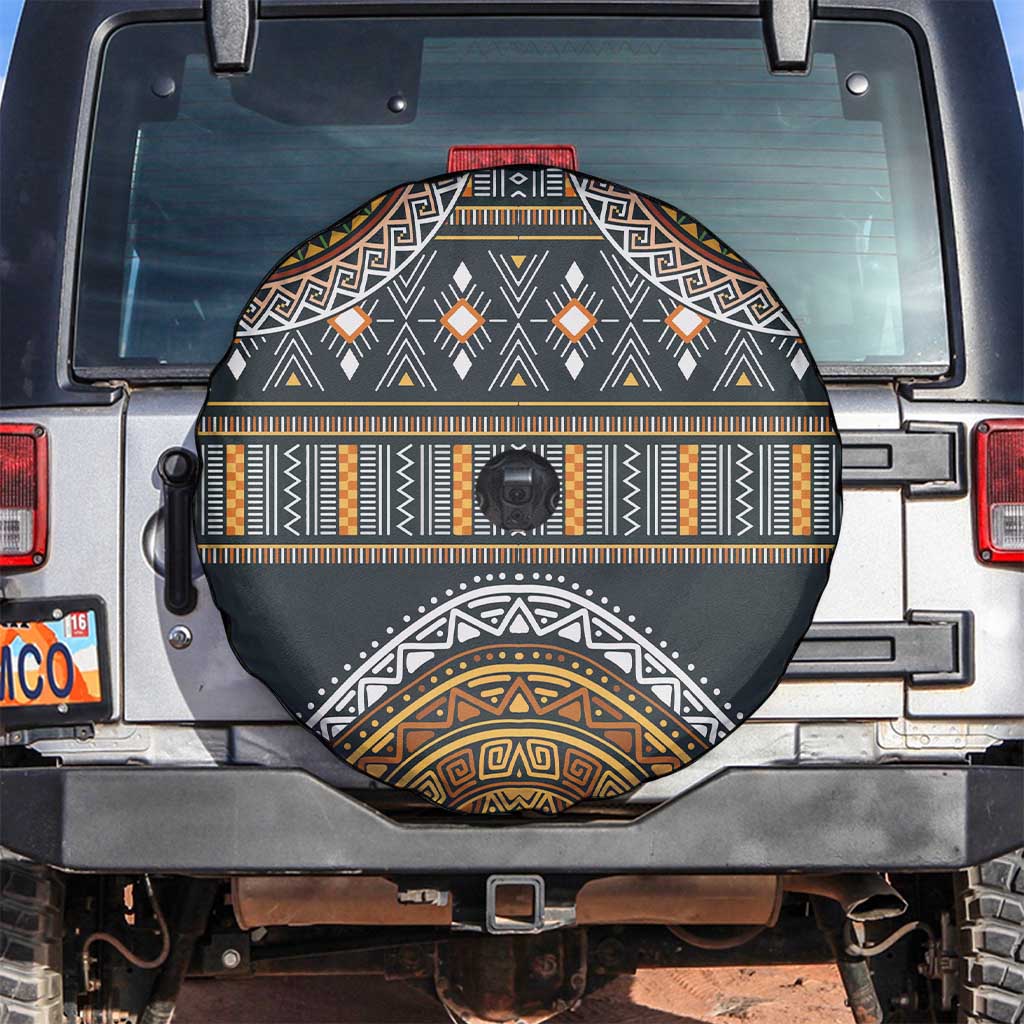 Africa Ethnic Native Pattern Spare Tire Cover - Wonder Print Shop