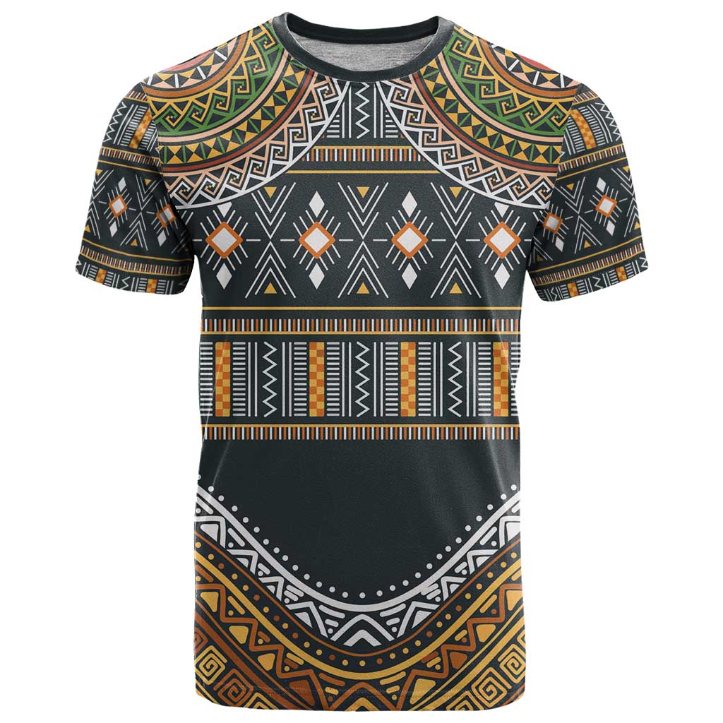 Africa Ethnic Native Pattern T Shirt - Wonder Print Shop