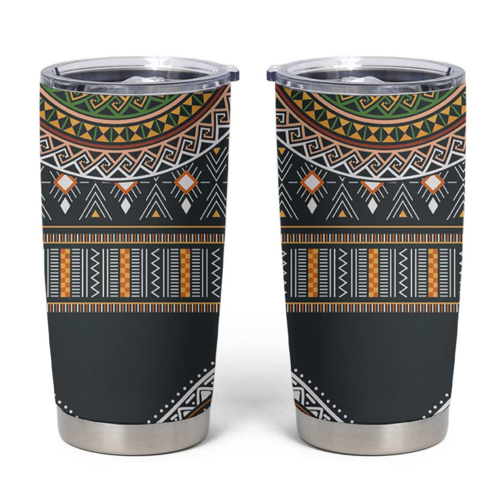 Africa Ethnic Native Pattern Tumbler Cup