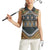 Africa Ethnic Native Pattern Women Sleeveless Polo Shirt - Wonder Print Shop