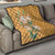 Africa King Proteas Dashiki Motif Quilt Gold Style