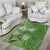 Africa King Proteas Dashiki Motif Area Rug Green Style LT9 - Wonder Print Shop