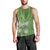 Africa King Proteas Dashiki Motif Men Tank Top Green Style - Wonder Print Shop