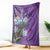 Africa King Proteas Dashiki Motif Blanket Violet Style