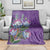 Africa King Proteas Dashiki Motif Blanket Violet Style