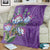 Africa King Proteas Dashiki Motif Blanket Violet Style