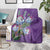 Africa King Proteas Dashiki Motif Blanket Violet Style